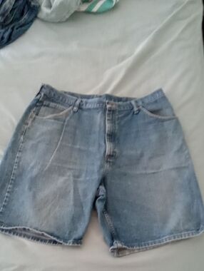 Classic Wrangler Denim Shorts Sz 40 Excellent Condition